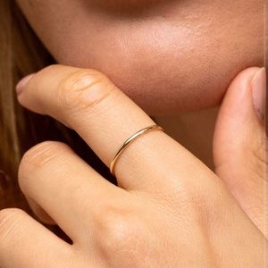 Mejuri 14k Gold Stacker Ring